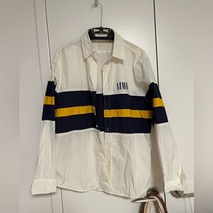 Aime Leon Dore Colorblock Logo Shirt Size M